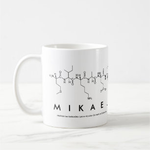 Mikael peptide name mug