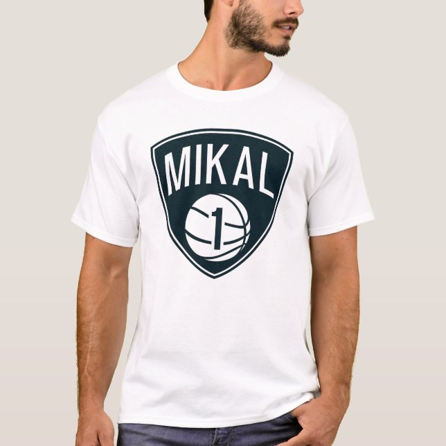 Mikal Bridges - Brooklyn Basketball T-Shirt (Front)