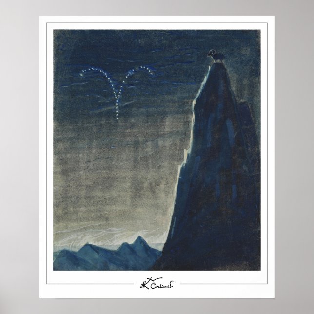 Mikalojus Konstantinas Ciurlionis Zedign Art Post… Poster (Front)