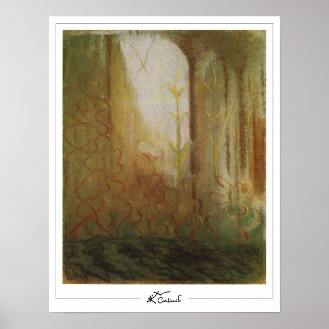 Mikalojus Konstantinas Ciurlionis Zedign Art Post… Poster (Front)