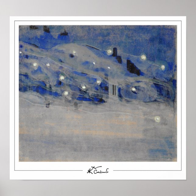 Mikalojus Konstantinas Ciurlionis Zedign Art Post… Poster (Front)