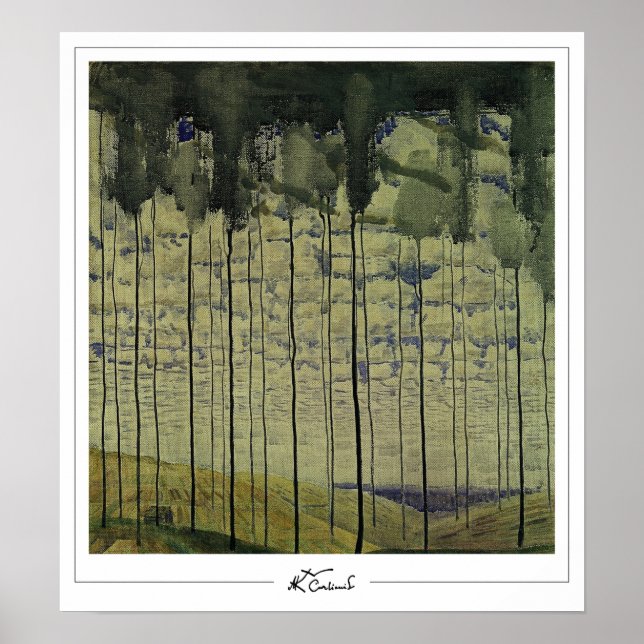 Mikalojus Konstantinas Ciurlionis Zedign Art Post… Poster (Front)