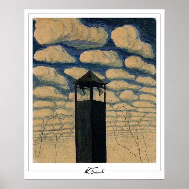 Mikalojus Konstantinas Ciurlionis Zedign Art Post… Poster (Front)