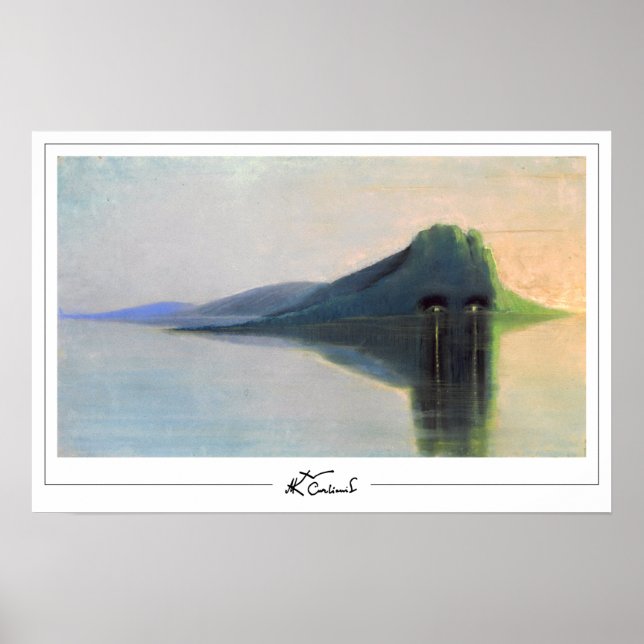 Mikalojus Konstantinas Ciurlionis Zedign Art Post… Poster (Front)