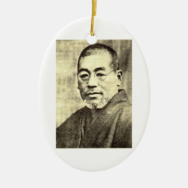 Mikao Usui Ceramic Tree Decoration (Front)