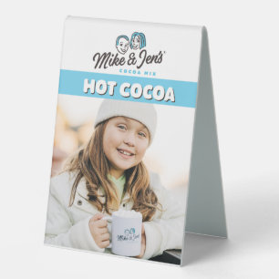Mike and Jen's Cocoa Table Tent