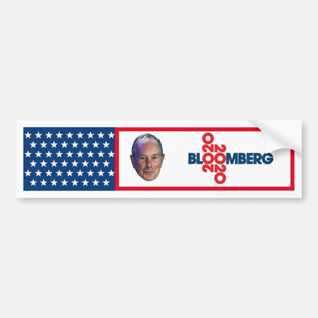 Mike Bloomberg for President 2020 Bumper Sticker (Front)