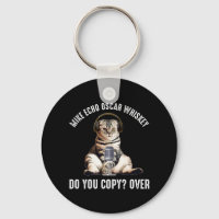 Mike Echo Oscar Whiskey Ham Radio Cat