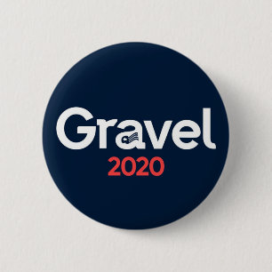 Mike Gravel: Anti-War candidate 6 Cm Round Badge