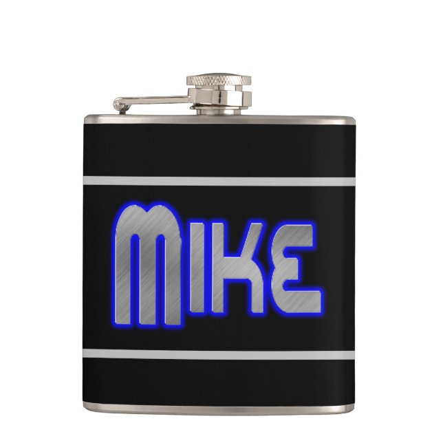 Mike Hip Flask (Front)