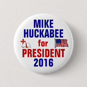 Mike Huckabee 2016 6 Cm Round Badge