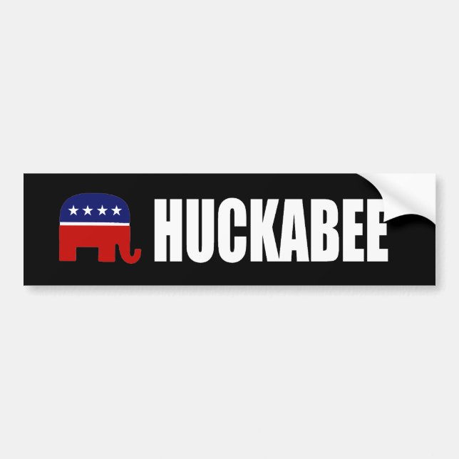 MIKE HUCKABEE Election Gear Bumper Sticker (Front)