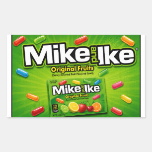 Mike & Ike Candy Sticker