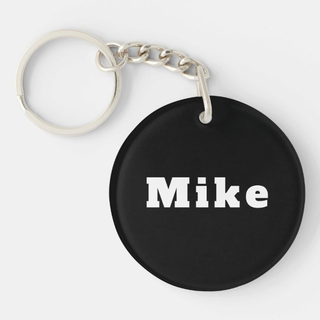 Mike Key Ring (Front)