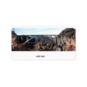 Mike O'Callaghan-Pat Tillman Memorial Bridge Label