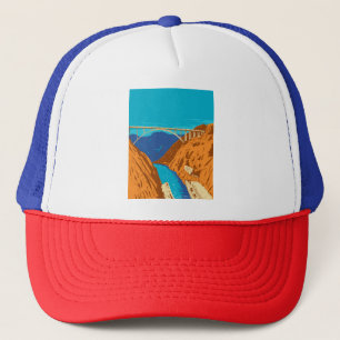 Mike O'Callaghan Pat Tillman Memorial Bridge WPA Trucker Hat
