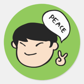 Mike Park Sticker (Green)