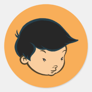 Mike Park Sticker (Orange)