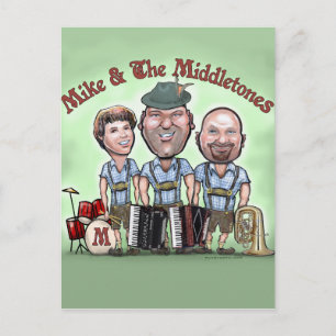 Mike & The Middletones at Fest Postcard