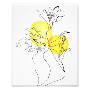 Mike's Flowers Print