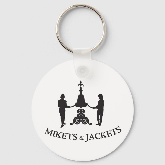 Mikets and Jackets portachiavi Key Ring (Front)