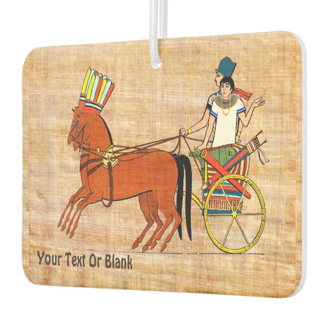 Miketz - Joseph's Chariot Car Air Freshener (Left)