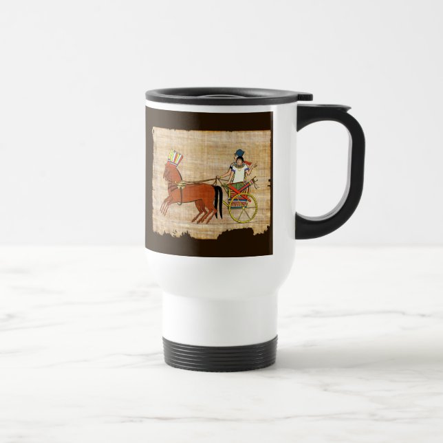 Miketz - Joseph's Chariot Travel Mug (Right)