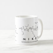 Mikey peptide name mug (Front Right)