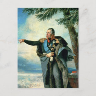 Mikhael Ilarionovich Golenichtchev Kutuzov Postcard