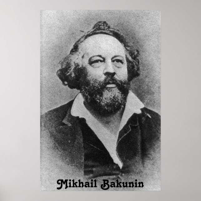Mikhail Bakunin poster (Front)