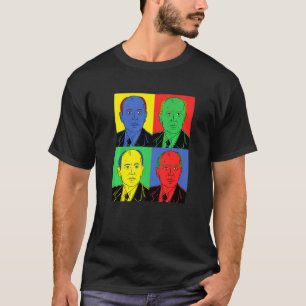 Mikhail Gorbachev Retro Pop Art Historical Tee
