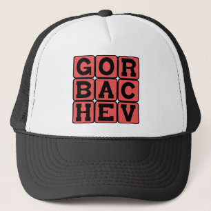 Mikhail Gorbachev, Russian Leader Trucker Hat