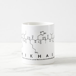 Mikhail peptide name mug