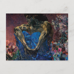 Mikhail Vrubel - Demon Postcard