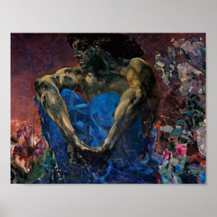 Mikhail Vrubel - Demon Poster