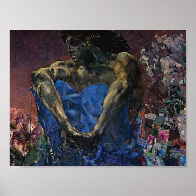 Mikhail Vrubel - Demon Poster (Front)