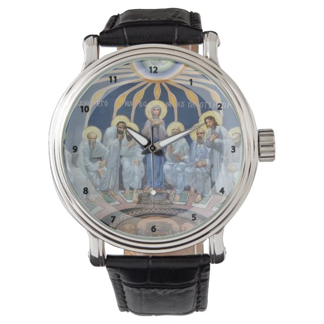 Mikhail Vrubel- Descent of Holy Spirit on Apostles Watch (Front)