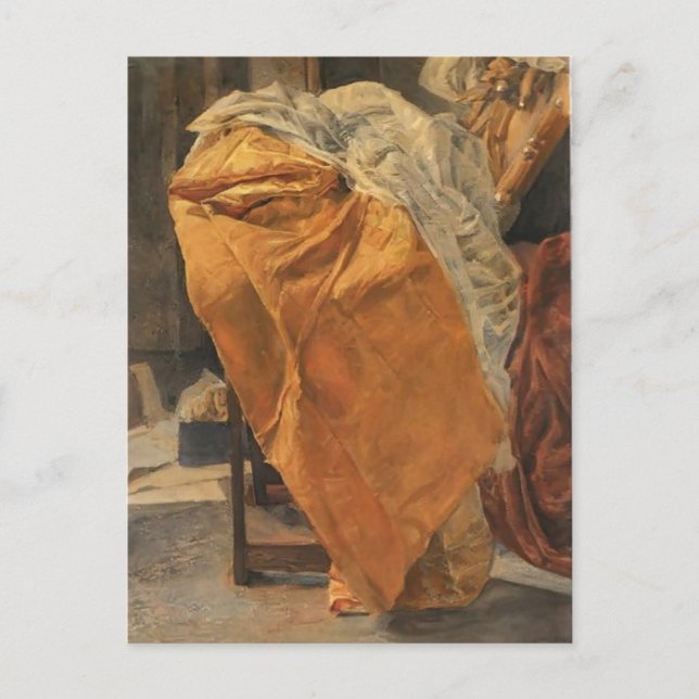 Mikhail Vrubel- Still life. Fabrics. Postcard (Front)