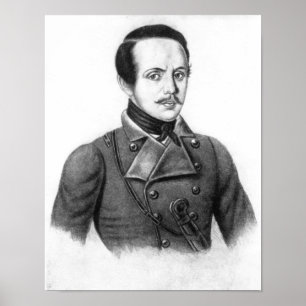 Mikhail Yuryevich Lermontov Poster