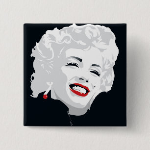 Miki Marilyn 15 Cm Square Badge