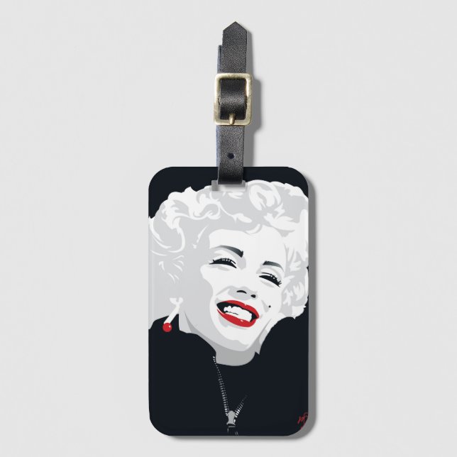 Miki Marilyn Luggage Tag (Front Vertical)