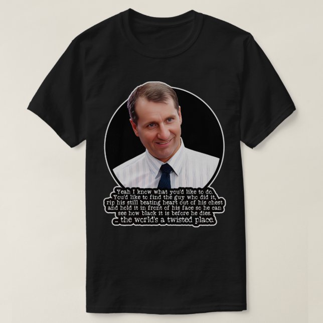 Mikitas Manager Glen Twisted Place T-Shirt (Design Front)