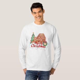 Mikitez gingerbreadhouse vintage gingerbread T-Shirt