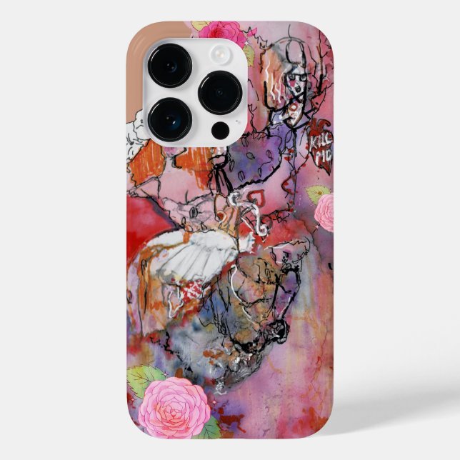Mikitiez anime manga venus valentine cupid rose Case-Mate iPhone case (Back)
