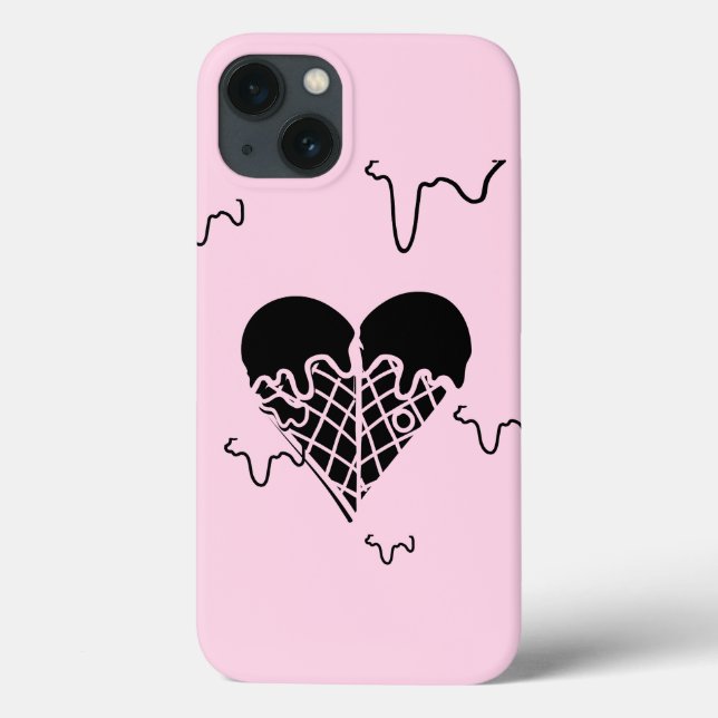 Mikitiez blackheart cookiesandcream icecream  Case-Mate iPhone case (Back)