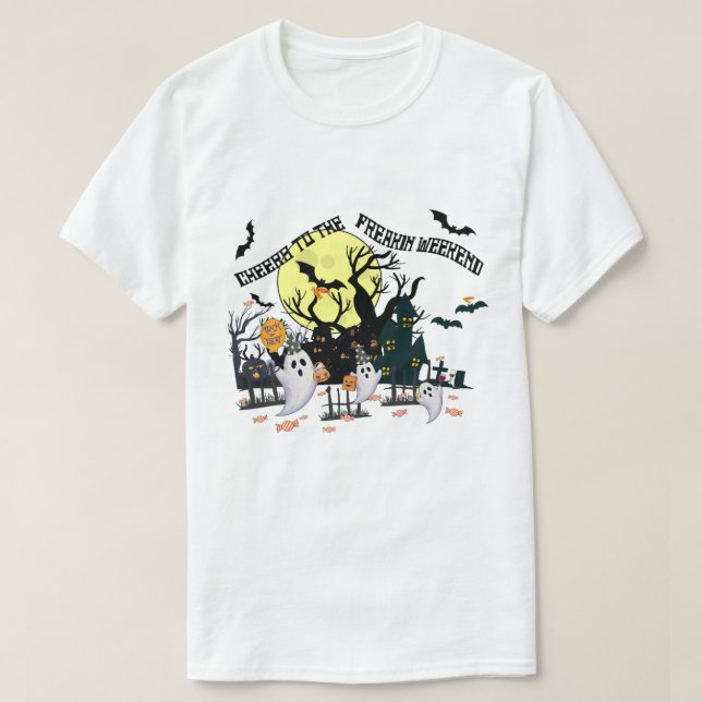 Mikitiez cheers halloweenweekend dracularcastle  T-Shirt (Design Front)