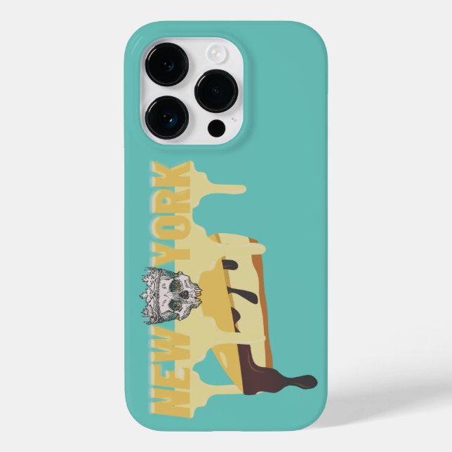 Mikitiez cheesecake blueberrycheese newyork Case-Mate iPhone case (Back)