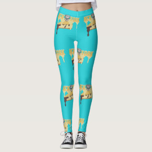 Mikitiez cheesecake blueberrycheese newyork leggings