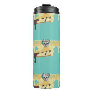 Mikitiez cheesecake blueberrycheese newyork thermal tumbler