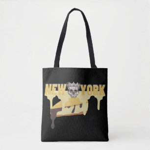 Mikitiez cheesecake blueberrycheese newyork tote bag